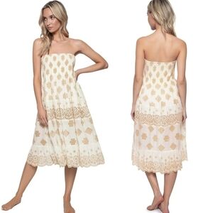 New PQ Swim Anthropologie Convertible Haven Evie Cover-up Dress Skirt NWT XS/S